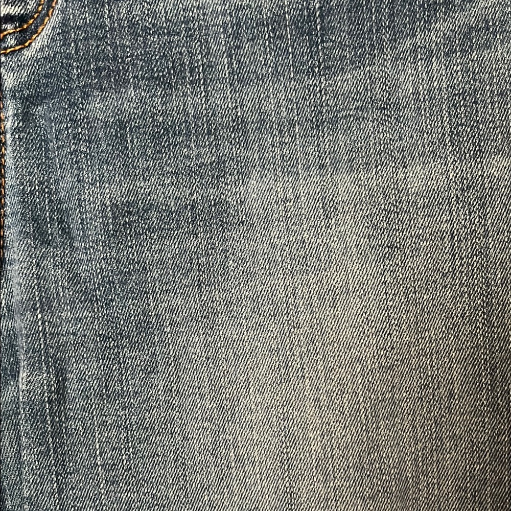 Guess High Rise Blue Jeans with Tapered Zippered Leg - Picture 9 of 16